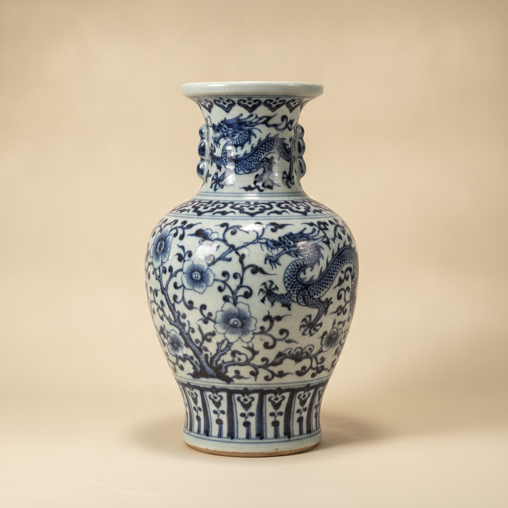 Vase en porcelaine